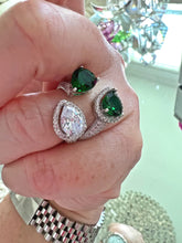 Load image into Gallery viewer, Calyx Sterling Silver Cocktail Ring