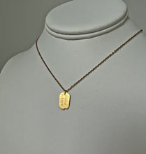 Load image into Gallery viewer, Good Luck Pendant Dainty Necklace