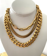 Load image into Gallery viewer, Giselle Gold Filled Statement Choker Necklace