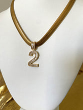 Load image into Gallery viewer, Number Pendant Necklace