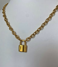 Load image into Gallery viewer, Danielle Necklace - Padlock pendant
