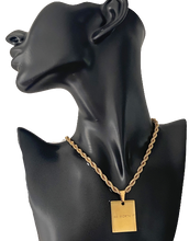 Load image into Gallery viewer, I am worth it necklace empowerment necklace jewelry