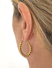 Load image into Gallery viewer, Tali Oval Earrings Hoops