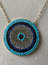Load image into Gallery viewer, Kassie Evil Eye Necklace
