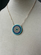 Load image into Gallery viewer, Kassie Evil Eye Necklace
