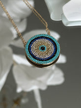 Load image into Gallery viewer, Kassie Evil Eye Necklace
