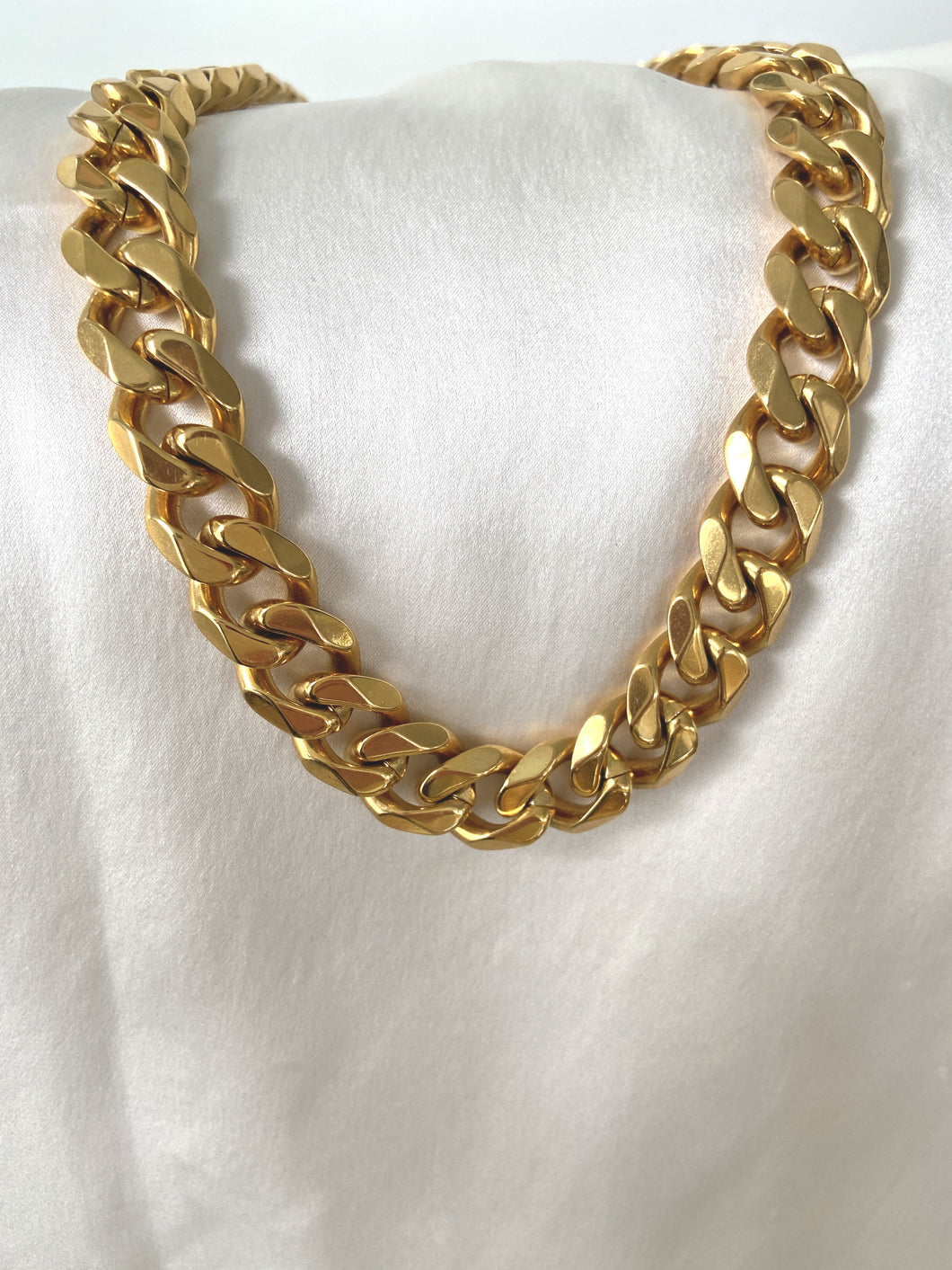 Giselle Gold Filled Statement Choker Necklace