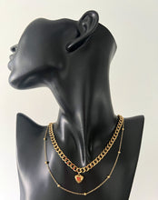 Load image into Gallery viewer, Love is Love Double Heart Necklace
