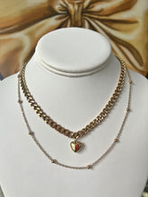Load image into Gallery viewer, Love is Love Double Heart Necklace
