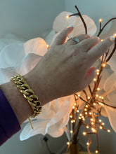 Load image into Gallery viewer, Giselle Gold Filled Statement Bracelet
