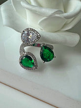 Load image into Gallery viewer, Calyx Sterling Silver Cocktail Ring
