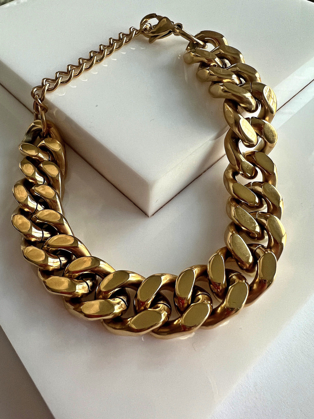 Giselle Gold Filled Statement Bracelet