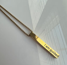 Load image into Gallery viewer, Protection Quote Necklace
