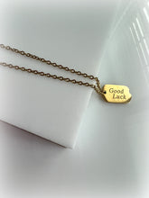 Load image into Gallery viewer, Good Luck Pendant Dainty Necklace
