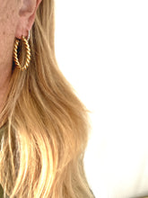 Load image into Gallery viewer, Tali Oval Earrings Hoops
