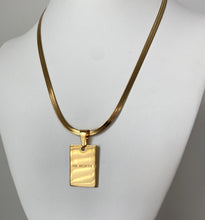 Load image into Gallery viewer, I am worth it necklace empowerment necklace jewelry
